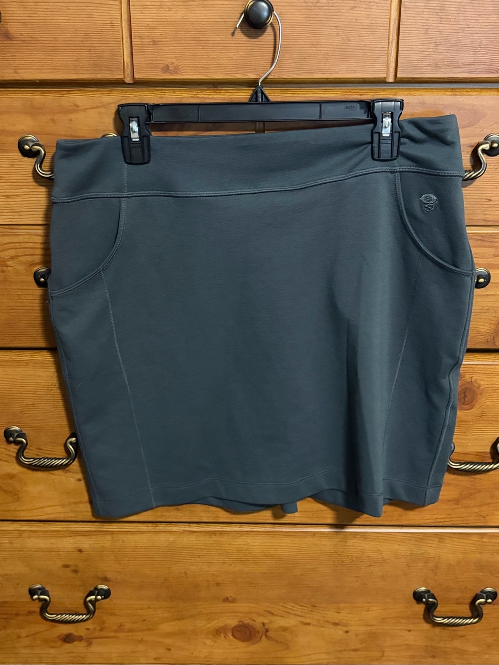 Mountain Hardwear Dark Gray Athletic Mini Skirt
